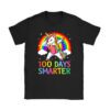 100th Day of School Unicorn 100 Days Smarter Kindergarten T-Shirt