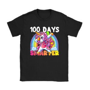 100th Day of School Unicorn 100 Days Smarter Kindergarten T-Shirt