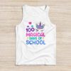 100th Day of School Unicorn 100 Magical Days Teacher Girls Tank Top