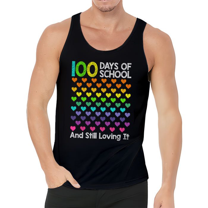 100th-Day-of-School-and-Still-Loving-It-100-Rainbow-Hearts-Tank-Top-3 100th Day of School and Still Loving It 100 Rainbow Hearts Tank Top 3 4