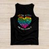 100th Day of School and Still Loving It 100 Rainbow Hearts Tank Top