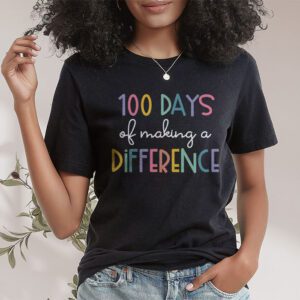 Autism Awareness Making Differences 100 Days Of School T Shirt 1 2