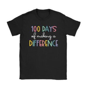 Autism Awareness Making Differences 100 Days Of School T-Shirt