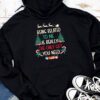 Being Related To Me Funny Christmas Family Xmas Pajamas Hoodie