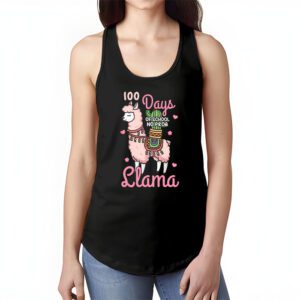 Celebrating 100 Days of School NoProb Llama Kids & Teachers Tank Top 1 Celebrating 100 Days of School NoProb Llama Kids Teachers Tank Top 1 1