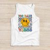 Groovy 100th Day Of School 100 Days Vibes Teacher Kids Tank Top