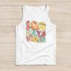 Groovy 100th Day Of School 100 Days Vibes Teacher Kids Tank Top