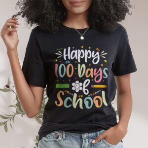 Groovy Teacher Student 100th Day Of School Happy 100 Days T-Shirt 1 Groovy Teacher Student 100th Day Of School Happy 100 Days T Shirt 1 4