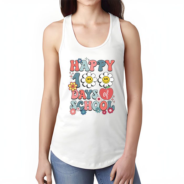 Groovy-Teacher-Student-100th-Day-Of-School-Happy-100-Days-Tank-Top-1 Groovy Teacher Student 100th Day Of School Happy 100 Days Tank Top 1 1