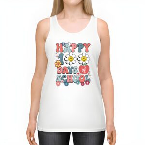 Groovy Teacher Student 100th Day Of School Happy 100 Days Tank Top 2 Groovy Teacher Student 100th Day Of School Happy 100 Days Tank Top 2 1