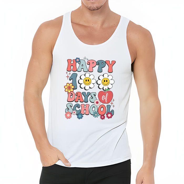 Groovy-Teacher-Student-100th-Day-Of-School-Happy-100-Days-Tank-Top-3 Groovy Teacher Student 100th Day Of School Happy 100 Days Tank Top 3 1