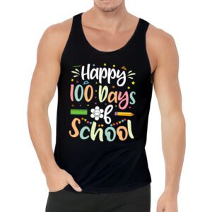 Groovy Teacher Student 100th Day Of School Happy 100 Days Tank Top 3 Groovy Teacher Student 100th Day Of School Happy 100 Days Tank Top 3 4