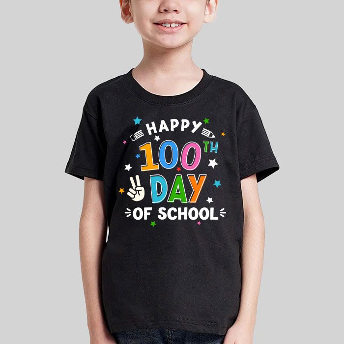 Happy-100-Days-Of-School-Funny-Teacher-Women-Kids-Gifts-T-Shirt-3 Happy 100 Days Of School Funny Teacher Women Kids Gifts T Shirt 3 1