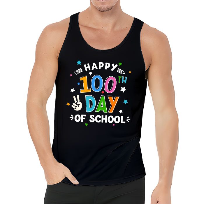 Happy-100-Days-Of-School-Funny-Teacher-Women-Kids-Gifts-Tank-Top-3 Happy 100 Days Of School Funny Teacher Women Kids Gifts Tank Top 3 1
