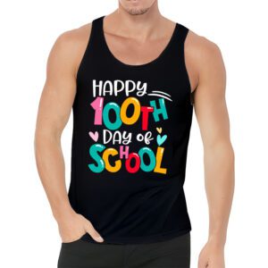 Happy 100 Days Of School Funny Teacher Women Kids Gifts Tank Top 3 Happy 100 Days Of School Funny Teacher Women Kids Gifts Tank Top 3 3