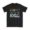 Happy 100th Day Of School Hooray For 100 Days Teachers Kids T-Shirt