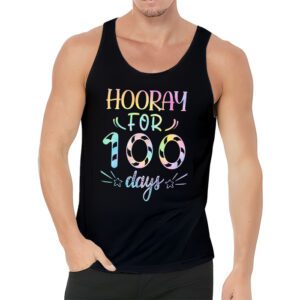 Happy 100th Day Of School Hooray For 100 Days Teachers Kids Tank Top 3 1