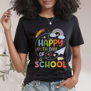 Happy 100th Day of School Shirt for Teacher or Child T Shirt 1