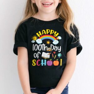 Happy 100th Day of School Shirt for Teacher or Child T Shirt 2 3