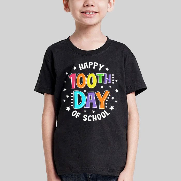 Happy-100th-Day-of-School-Shirt-for-Teacher-or-Child-T-Shirt-3 Happy 100th Day of School Shirt for Teacher or Child T Shirt 3 1