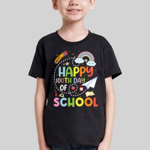 Happy 100th Day of School Shirt for Teacher or Child T Shirt 3