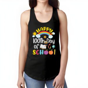 Happy 100th Day of School Shirt for Teacher or Child Tank Top 1 3