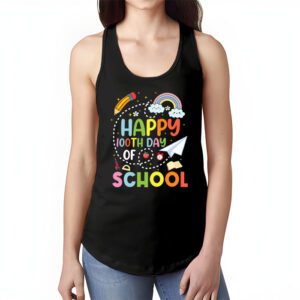 Happy 100th Day of School Shirt for Teacher or Child Tank Top 1