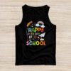 Happy 100th Day of School Shirt for Teacher or Child Tank Top