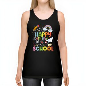 Happy 100th Day of School Shirt for Teacher or Child Tank Top 2