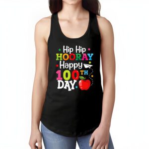 Hip Hip Hooray Happy 100th Day of School Teachers Kids Tank Top 1 1