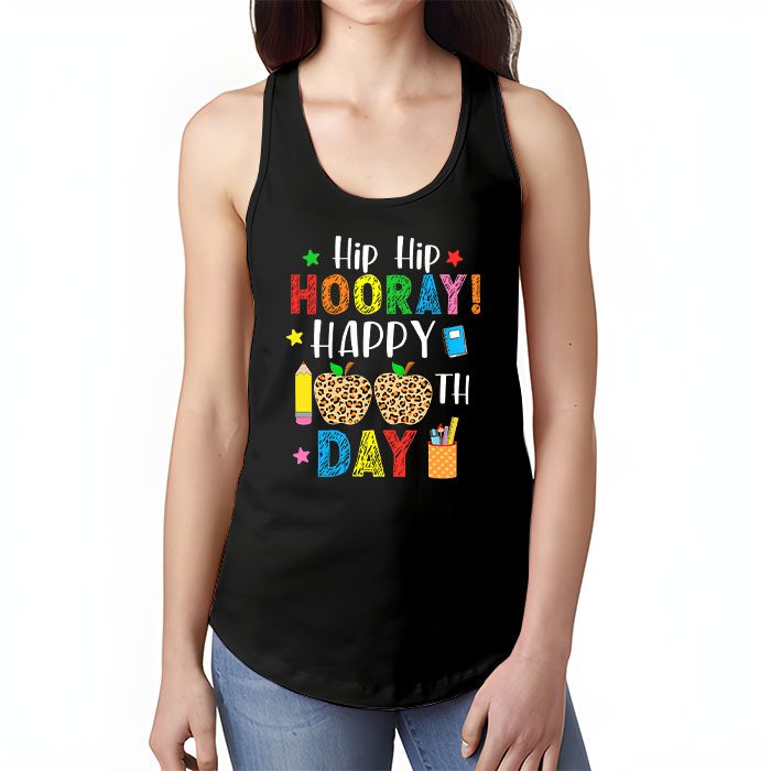 Hip-Hip-Hooray-Happy-100th-Day-of-School-Teachers-Kids-Tank-Top-1 Hip Hip Hooray Happy 100th Day of School Teachers Kids Tank Top 1 3