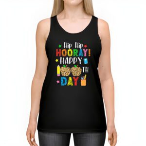 Hip Hip Hooray Happy 100th Day of School Teachers Kids Tank Top 2 Hip Hip Hooray Happy 100th Day of School Teachers Kids Tank Top 2 3