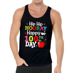 Hip Hip Hooray Happy 100th Day of School Teachers Kids Tank Top 3 1