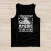 I Paused My Anime To Be Here Japan Kawaii Manga Anime Gifts Tank Top