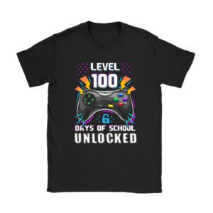 Level 100 Days Of School Unlocked Boys 100th Day Of School T-Shirt