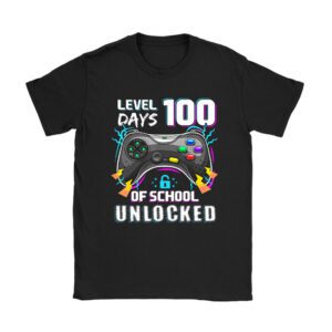 Level 100 Days Of School Unlocked Boys 100th Day Of School T-Shirt