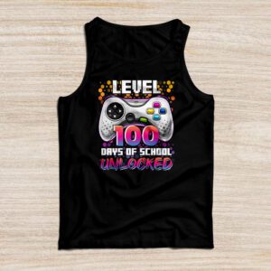 Level 100 Days Of School Unlocked Boys 100th Day Of School Tank Top