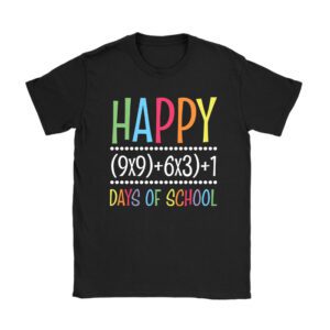 Math Formula 100 Days Of School Funny Math Teacher 100th Day T-Shirt