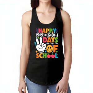Math Formula 100 Days Of School Funny Math Teacher 100th Day Tank Top 1 2