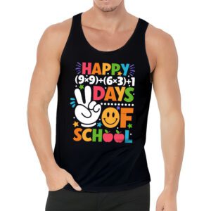 Math Formula 100 Days Of School Funny Math Teacher 100th Day Tank Top 3 2