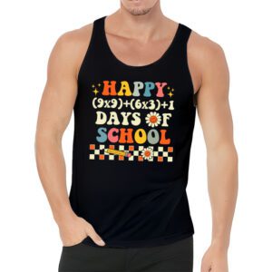 Math Formula 100 Days Of School Funny Math Teacher 100th Day Tank Top 3 3