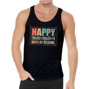 Math Formula 100 Days Of School Funny Math Teacher 100th Day Tank Top 3 4