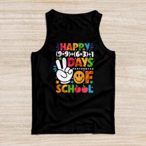 Math Formula 100 Days Of School Funny Math Teacher 100th Day Tank Top