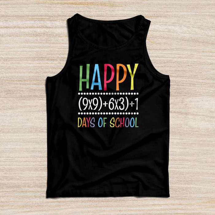 Math-Formula-100-Days-Of-School-Funny-Math-Teacher-100th-Day-Tank-Top Math Formula 100 Days Of School Funny Math Teacher 100th Day Tank Top