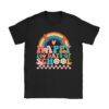 Retro 100 Days of School Teachers Kids Groovy 100th Day T-Shirt