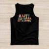 Retro 100 Days of School Teachers Kids Groovy 100th Day Tank Top