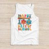 Retro 100 Days of School Teachers Kids Groovy 100th Day Tank Top
