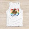 Retro Groovy 100 Days Happy 100th Day Of School Teacher Kids Tank Top