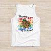 Retro Groovy Happy 100 Days Of School Teacher And Student Tank Top