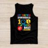 Teacher Survived 100 Days Of Me For 100th Day School Student Tank Top